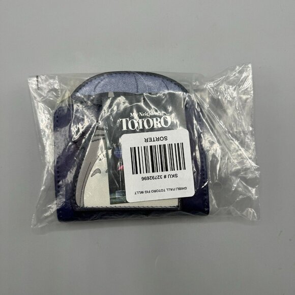 Studio Ghibli My Neighbor Totoro Umbrella Mini Flap Wallet NEW Her Universe - Picture 6 of 6